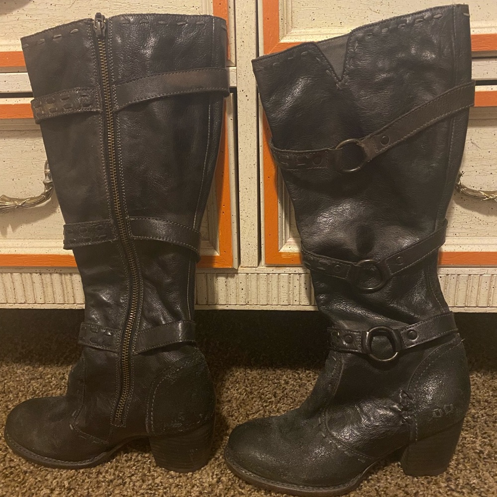 Bed Stu Distressed Boots